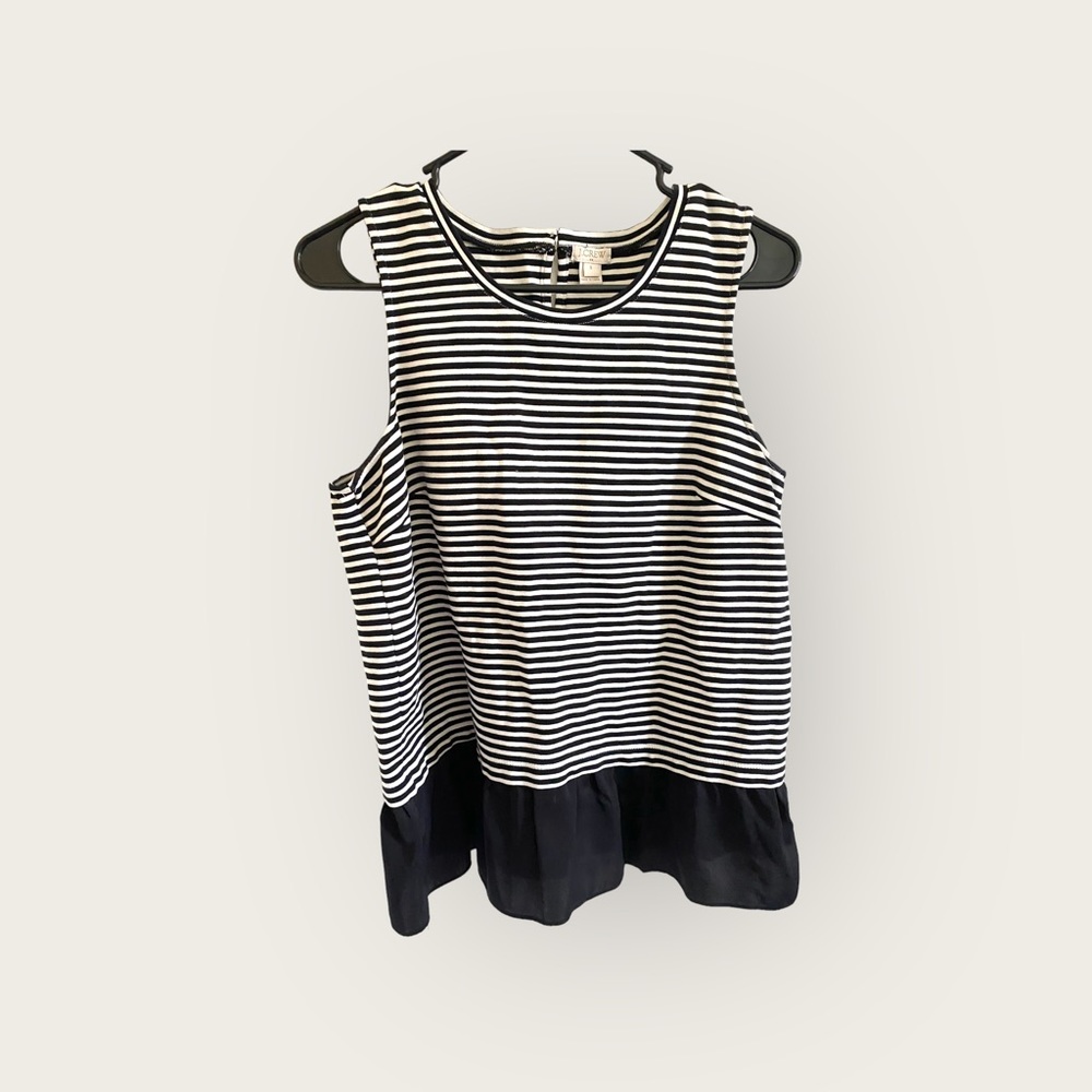 Women’s J. Crew Brand Striped Tank Size Small